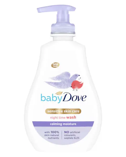 Baby Dove Calming Moisture Night Time Wash 400ml