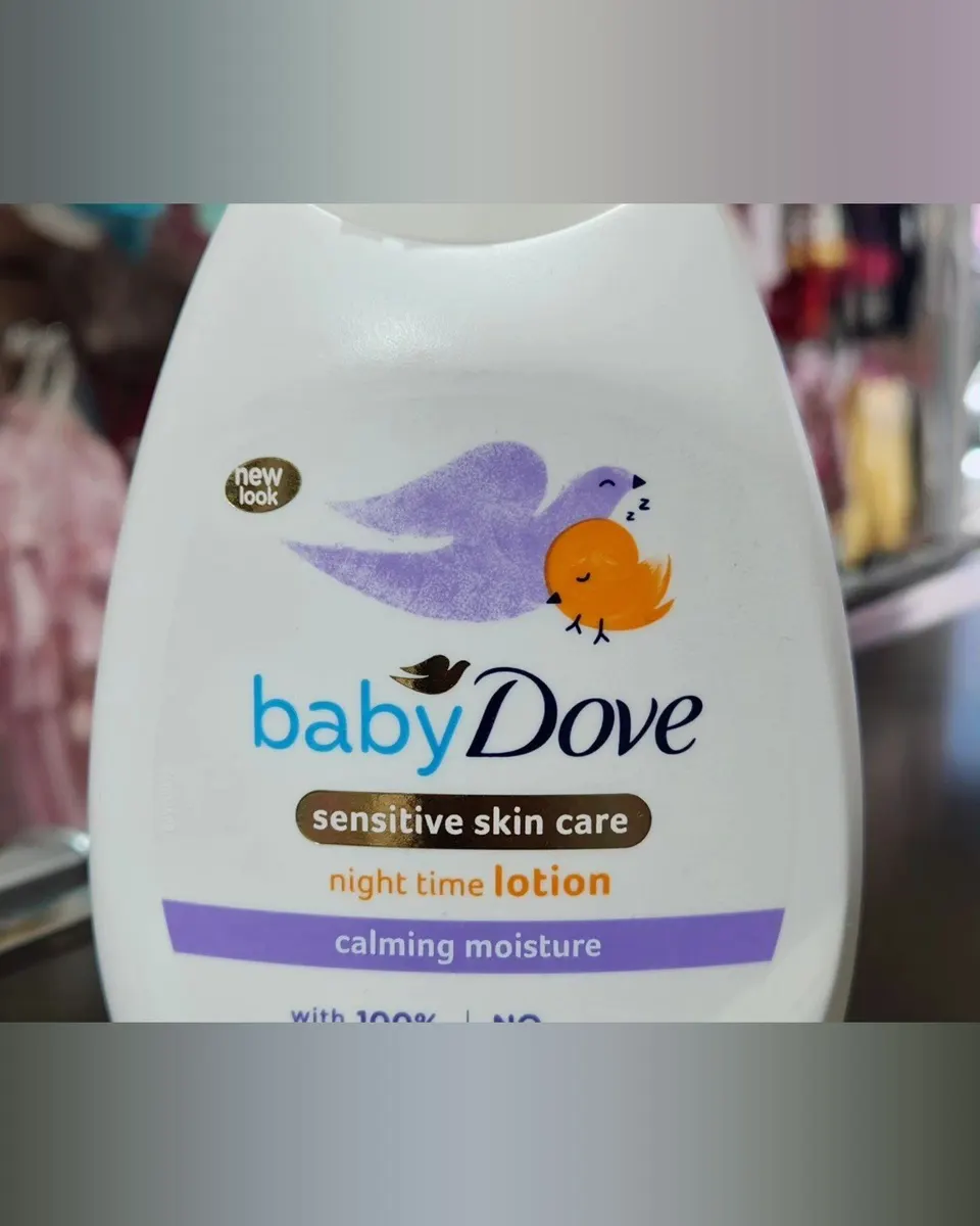 Baby Dove, Night Time Lotion for Sensitive Skin, Calming Moisture – 400 Ml
