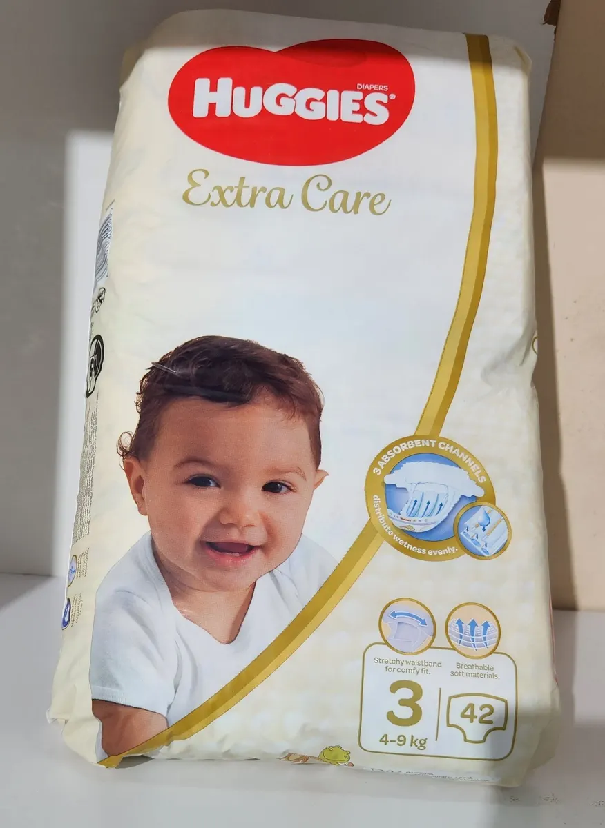Huggies Extra Care Size 3 42’s – 4-9 kg