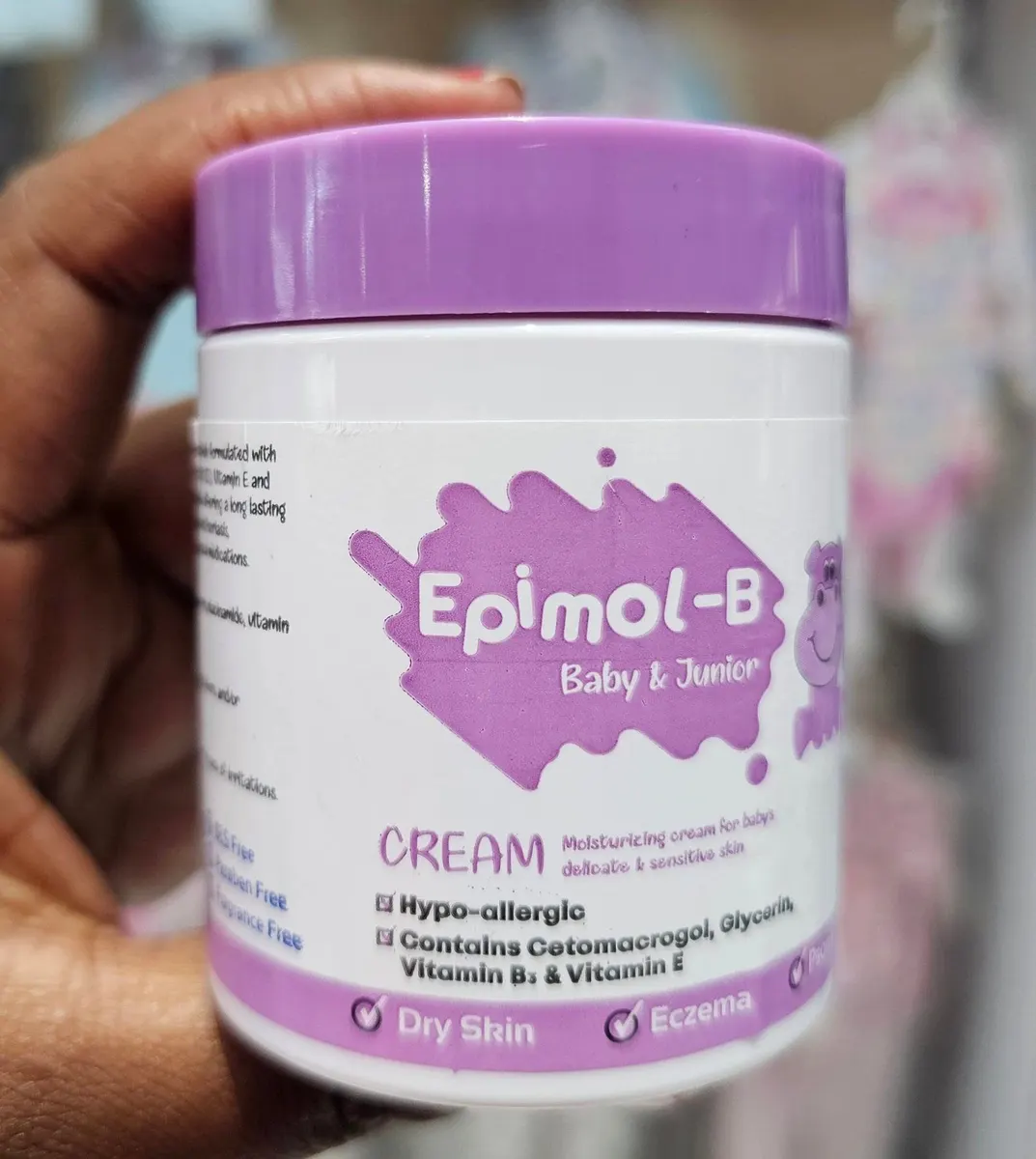 Epimol B Baby & Junior Cream 150g