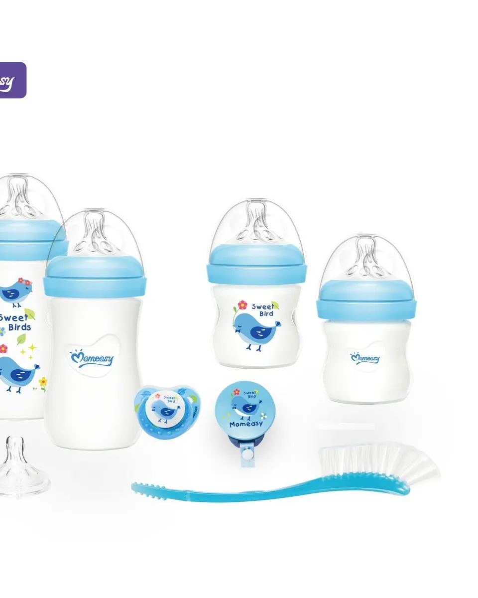 Momeasy Newborn Baby Feeding Set – blue