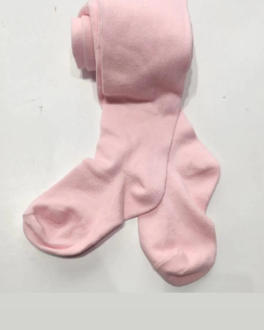 Cotton Rich Girls Stockings -Pink