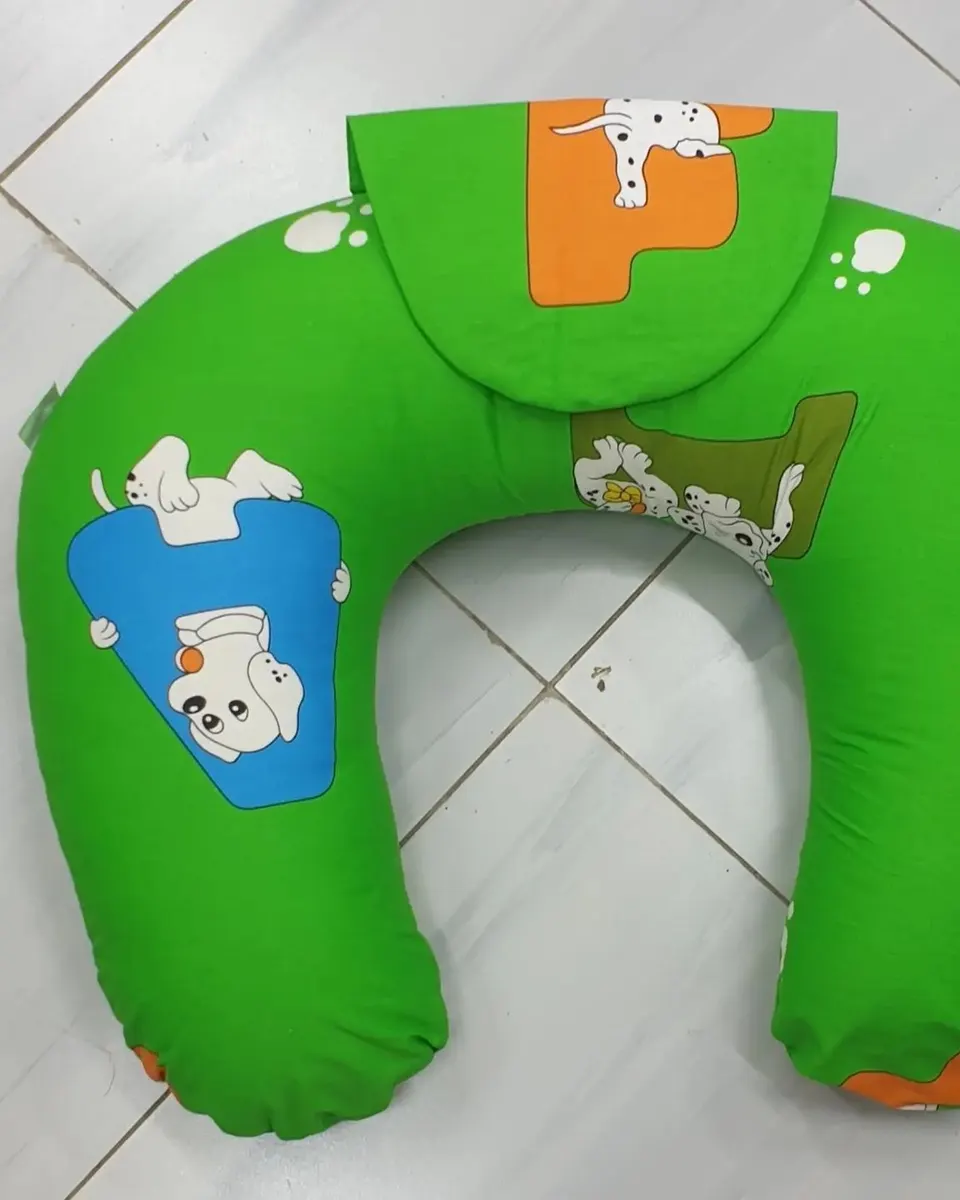 Nursing pillow with removable cover