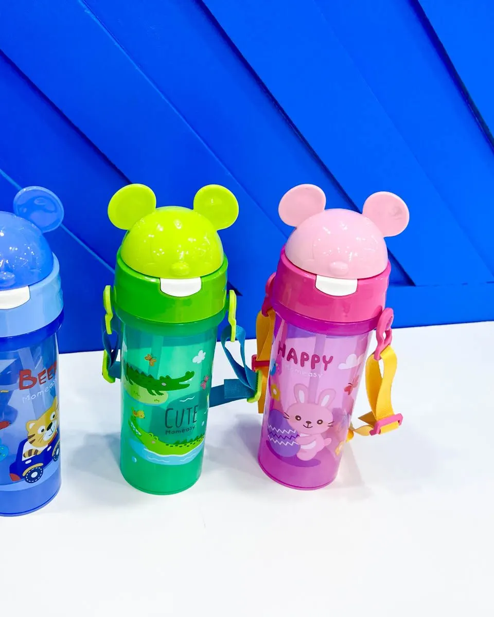 Momeasy Water Bottle With Straw 450ML