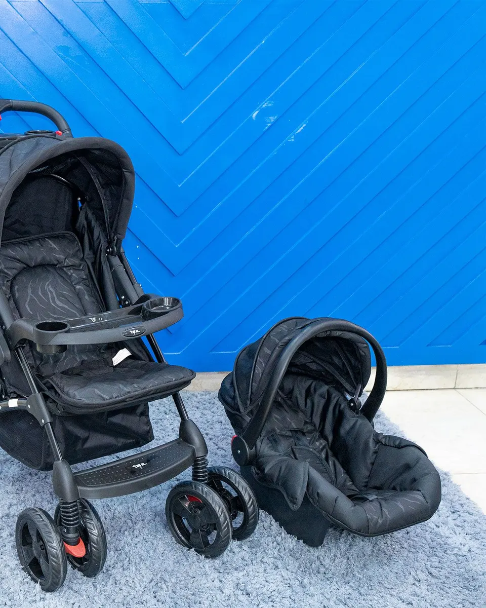 2 in 1 Baby Stroller with Car Seat (Carry Cot )