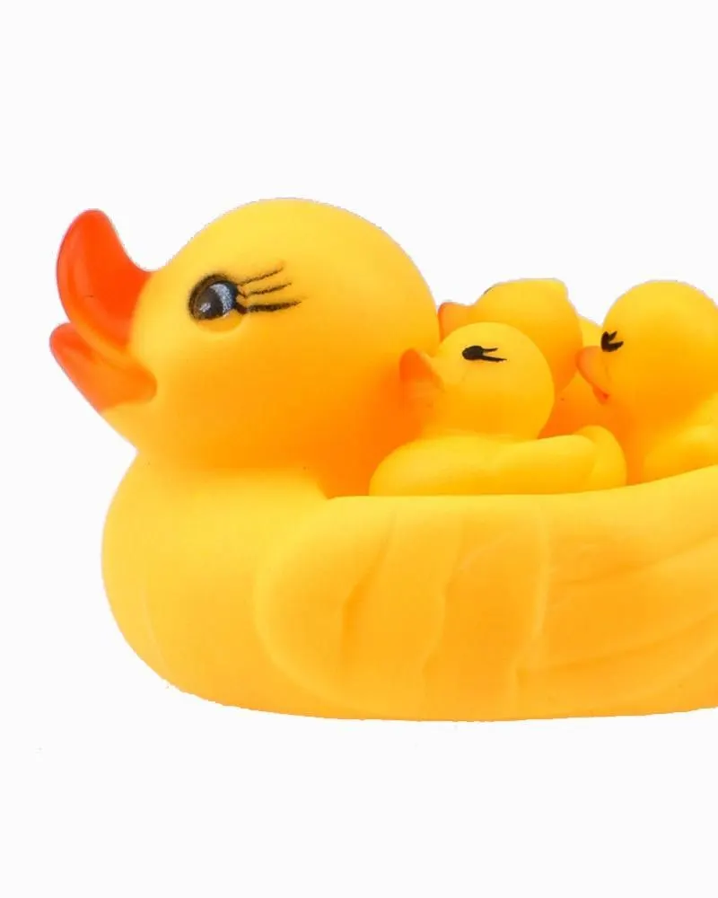 Bathing toy ducks