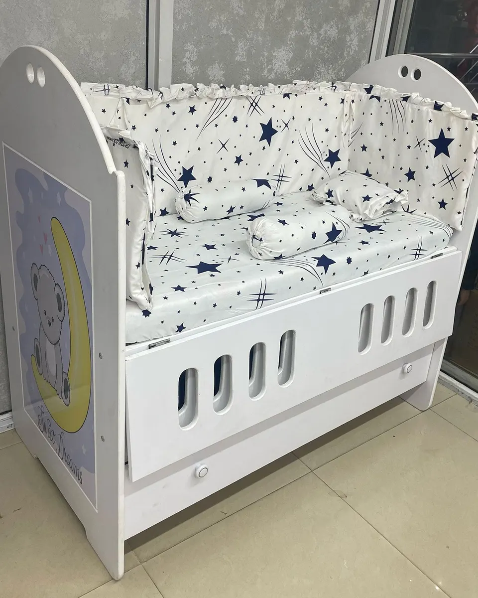 MDF Cot Mattress Cot Bumpers