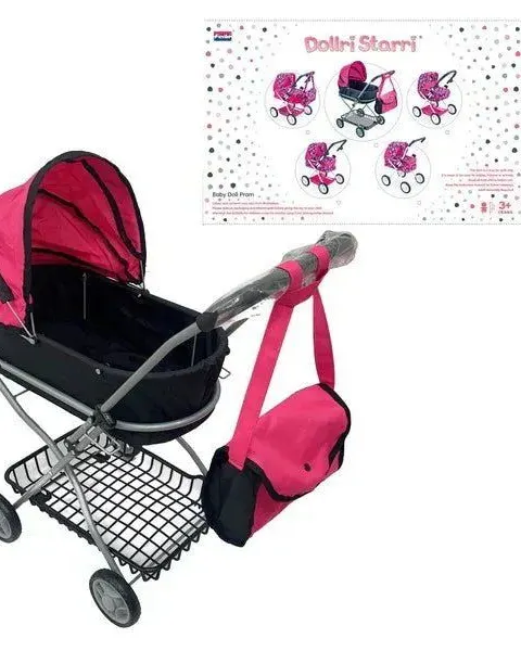 Dollri Starri Stroller with Adjustable Canopy FL9136