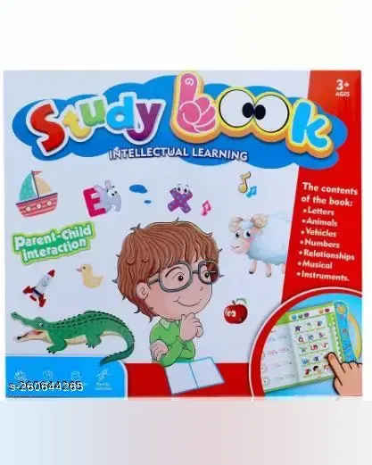 Study Book – Intellectual Learning Toy for Kids (Ages 3+)