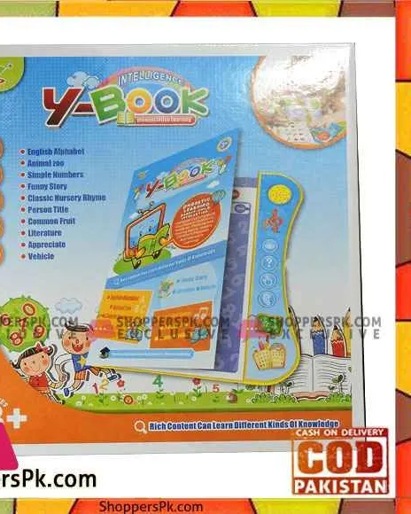 Intelligence Y‑Book Pronunciation Learning Toy – Ages 3+