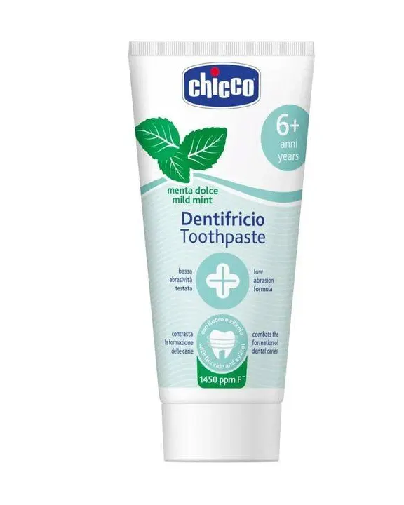Chicco Mild Mint Toothpaste – 50ml (Kids 6 Years & Above)