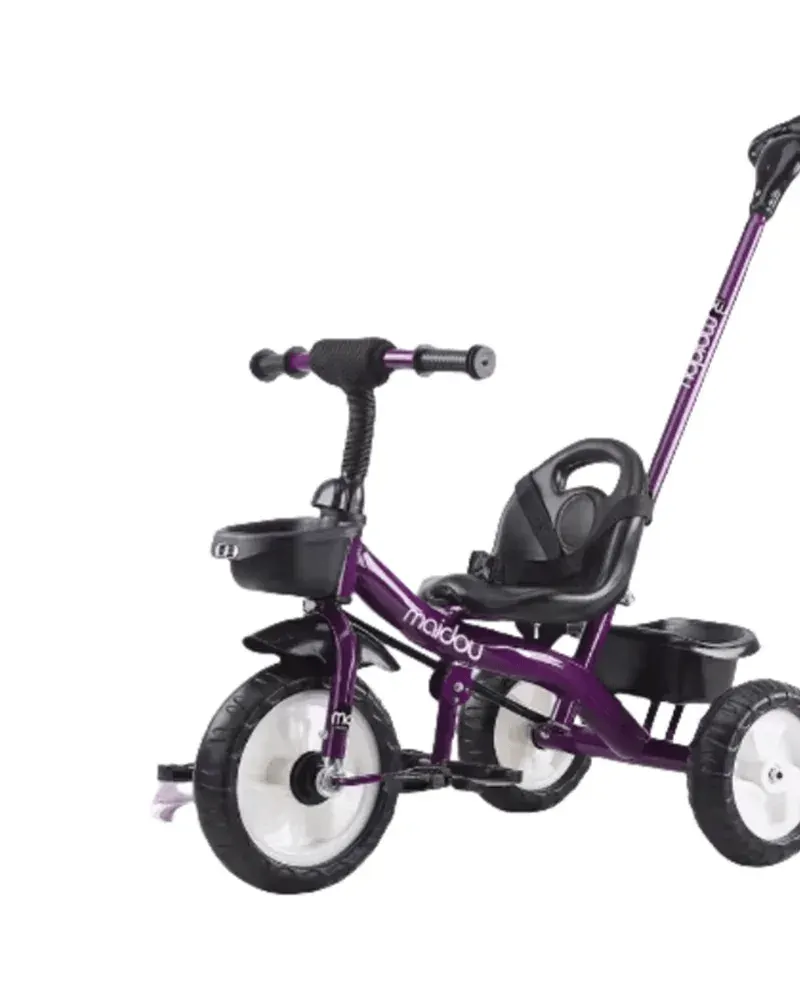 High Quality Multi-Functional Kids Tricycle with Double Push Bar – Ages 2 to 5 TRICYCLE 87