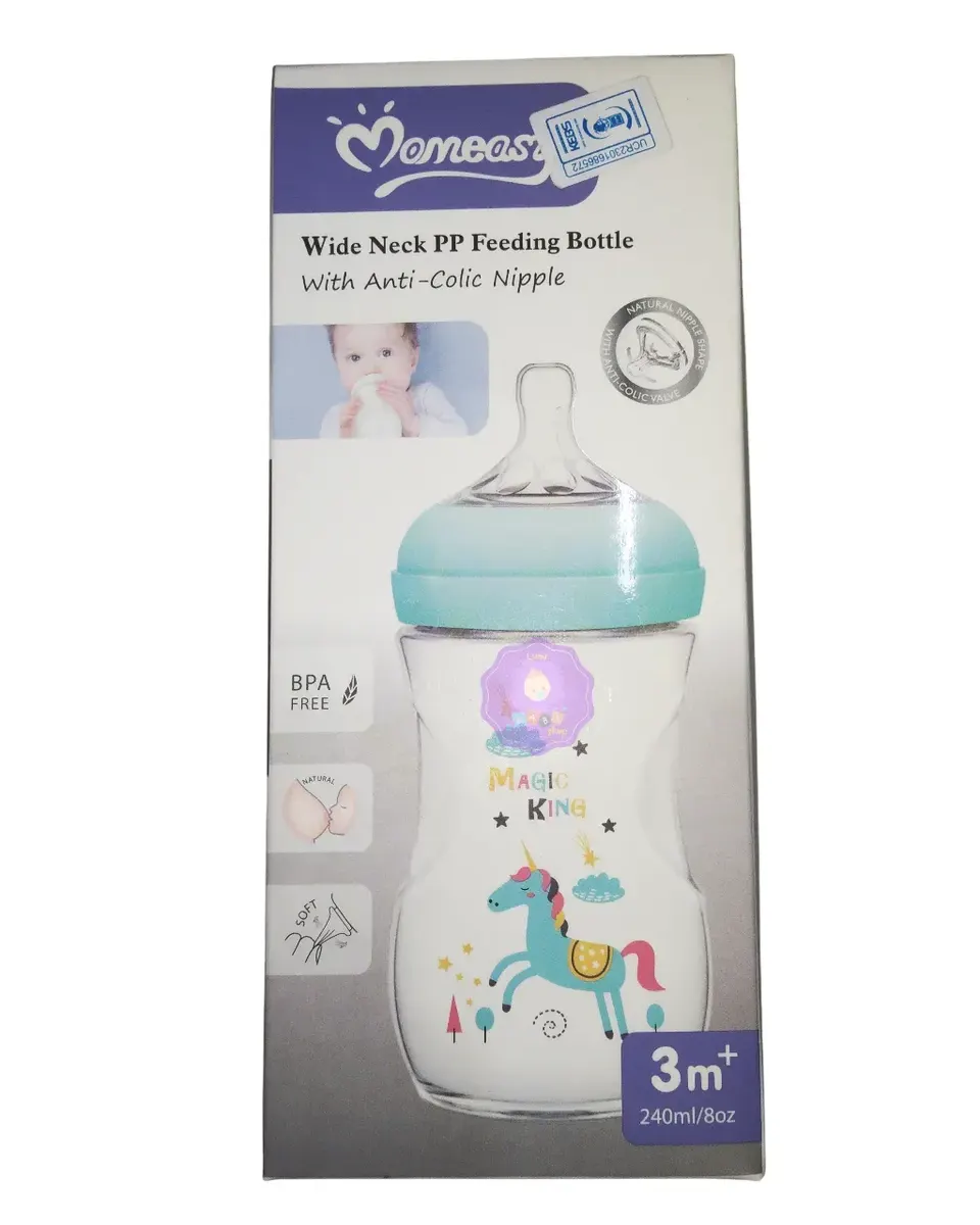 Momeasy PP Feeding Bottle – 3 Months