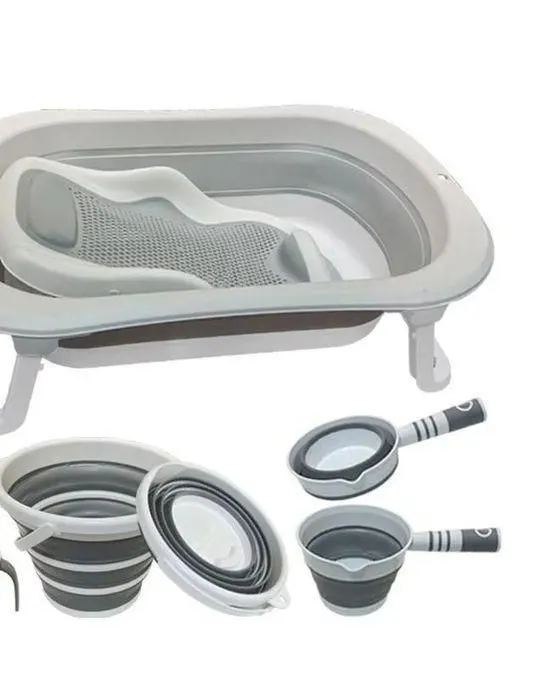 Foldable Baby Bathtub | Portable Infant Wash Tub