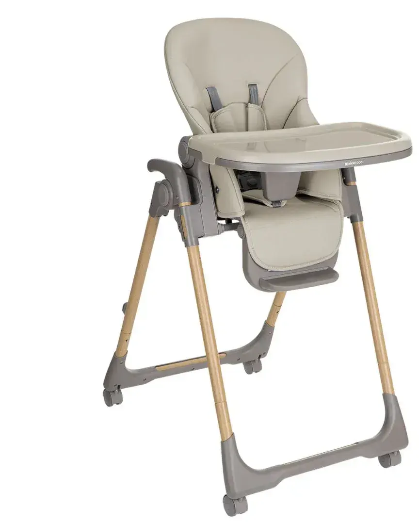 Kikkaboo Olive Kids Highchair with Double Tray Beige