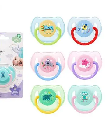 Momeasy Silicone Pacifiers With Protective Cap