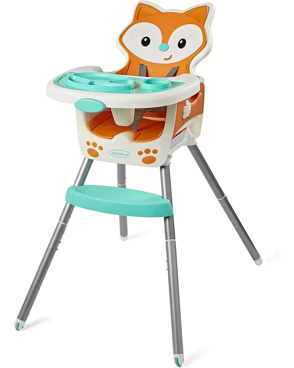 Infantino Grow-With-Me 4-in-1 Convertible High Chair – Multicolor