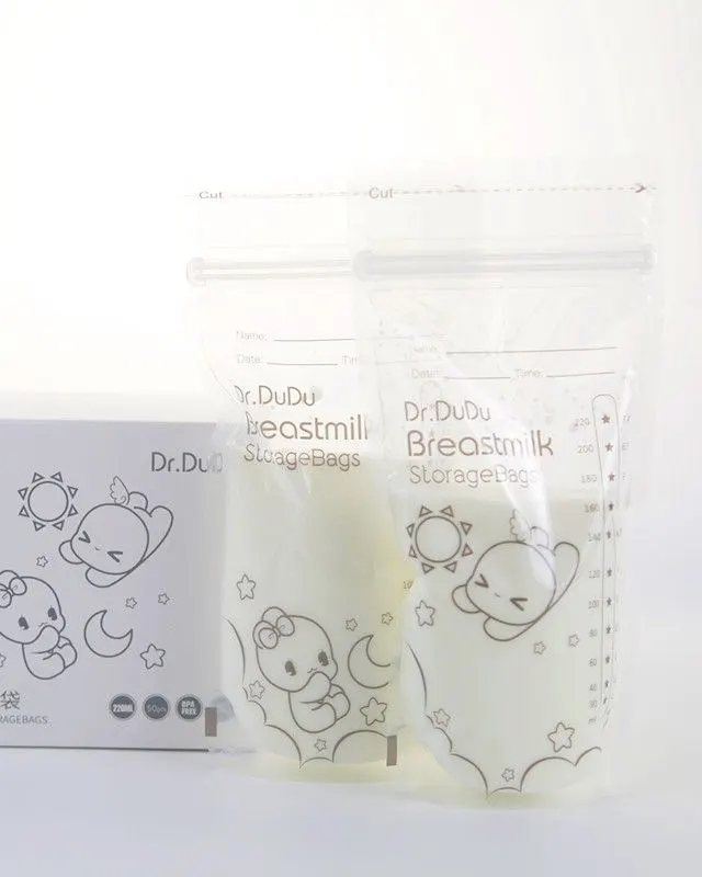 Dr Dudu Milk Storage Bags 50 Pcs – 220ml