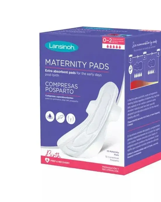 Lansinoh Extra Absorbent Maternity Pad Large for Mumz