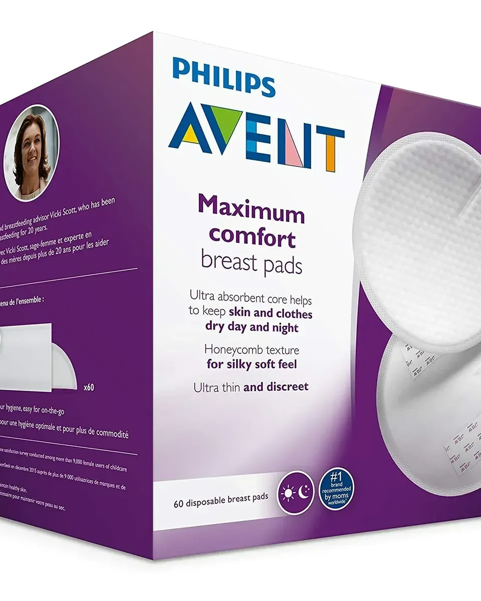 Philips Avent Disposable Breast Pads 60 Pieces