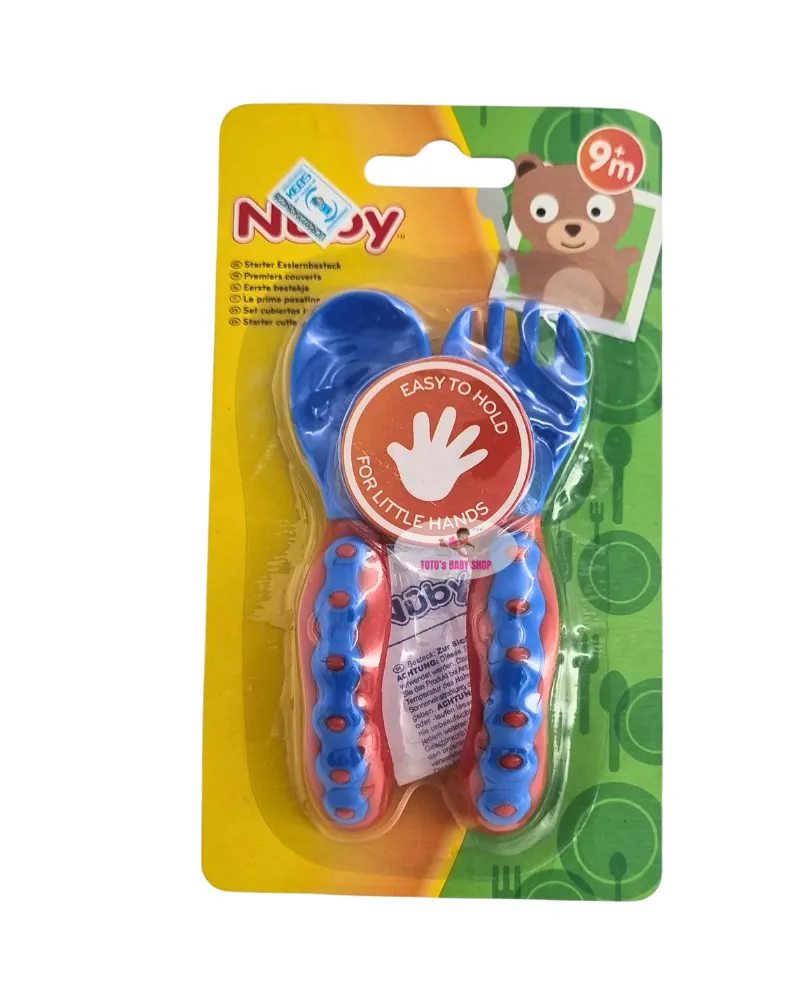 Nuby Angled Spoon And Fork