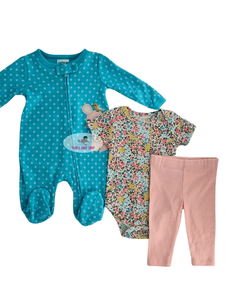Girl Set (romper+body suit+pant) 2907