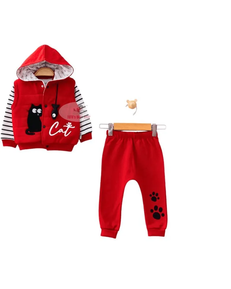 Boy Half Jacket 3 Pc Set 565