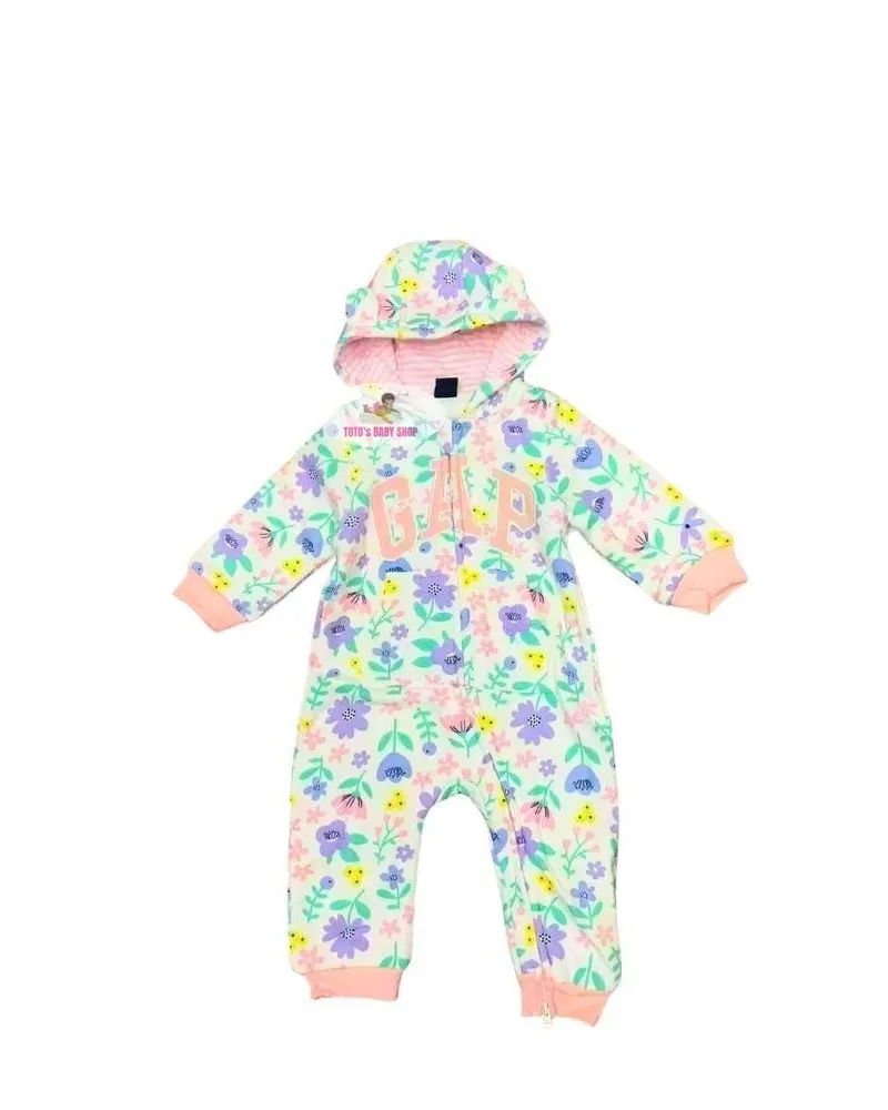 Heavy Baby Romper Zipper Girl