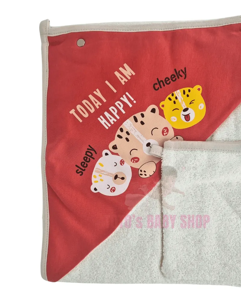 Hoaded Towel Caramell BSE8228