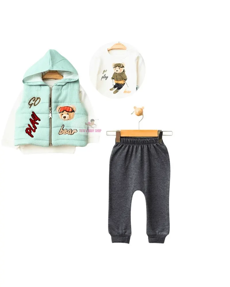 Boy Suit 3 Pc Set 609