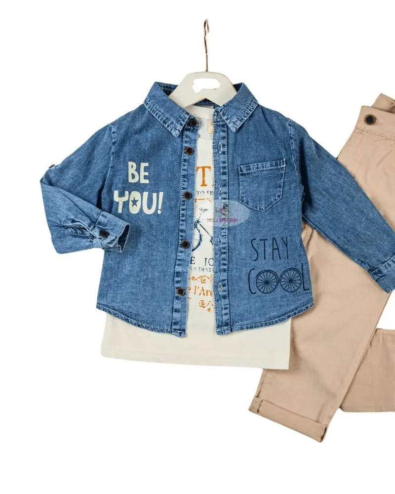 Boy Suit 3 Pc Set AGE 2-5Y 9794