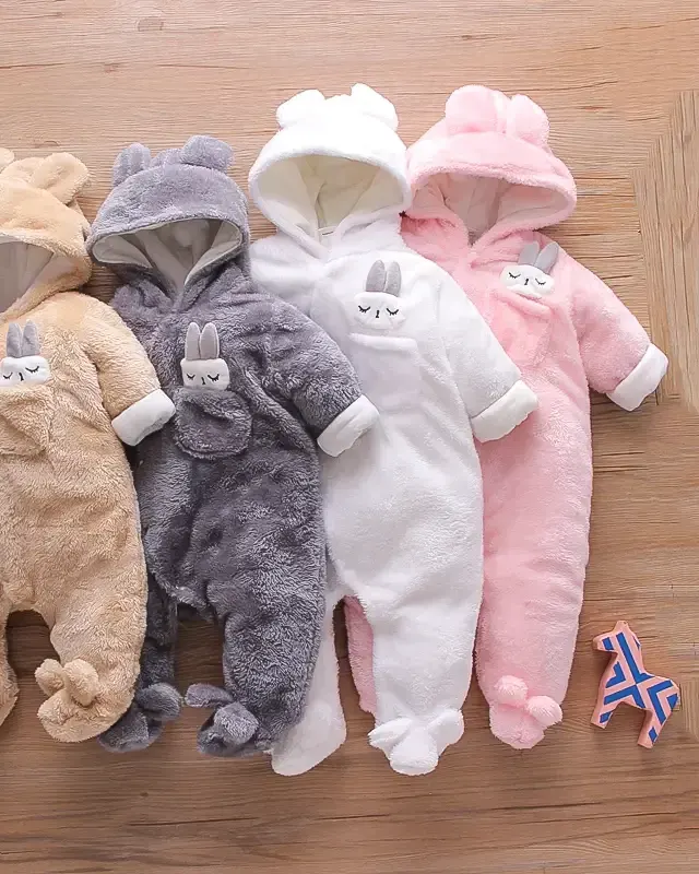 Warm & Fluffy Baby Romper