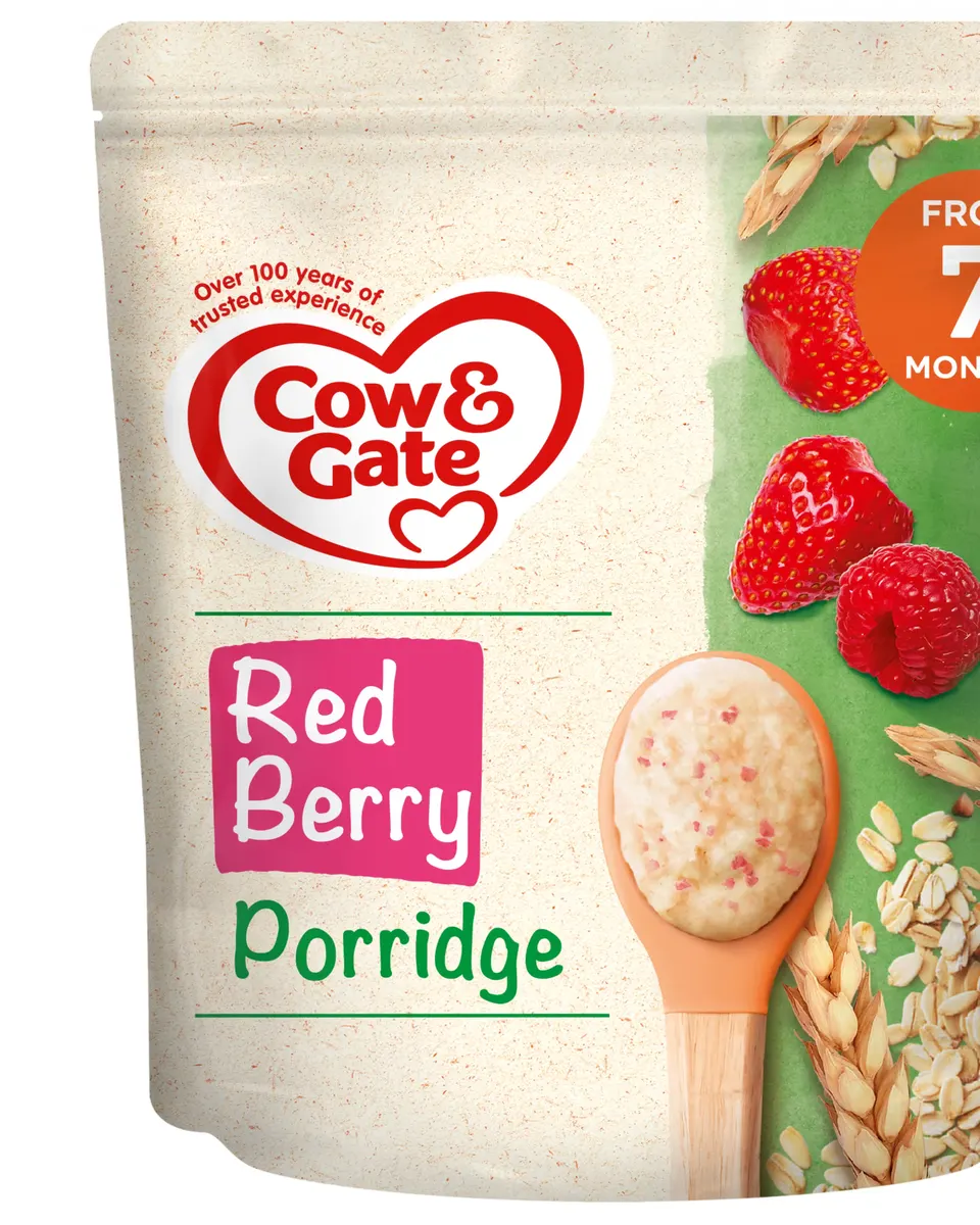 Cow and Gate Red Berry whole grain porridge 200g