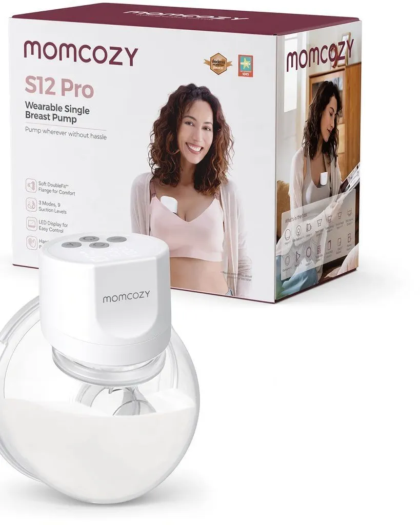Momcozy s12 Pro, Wearable Single Breast Pump