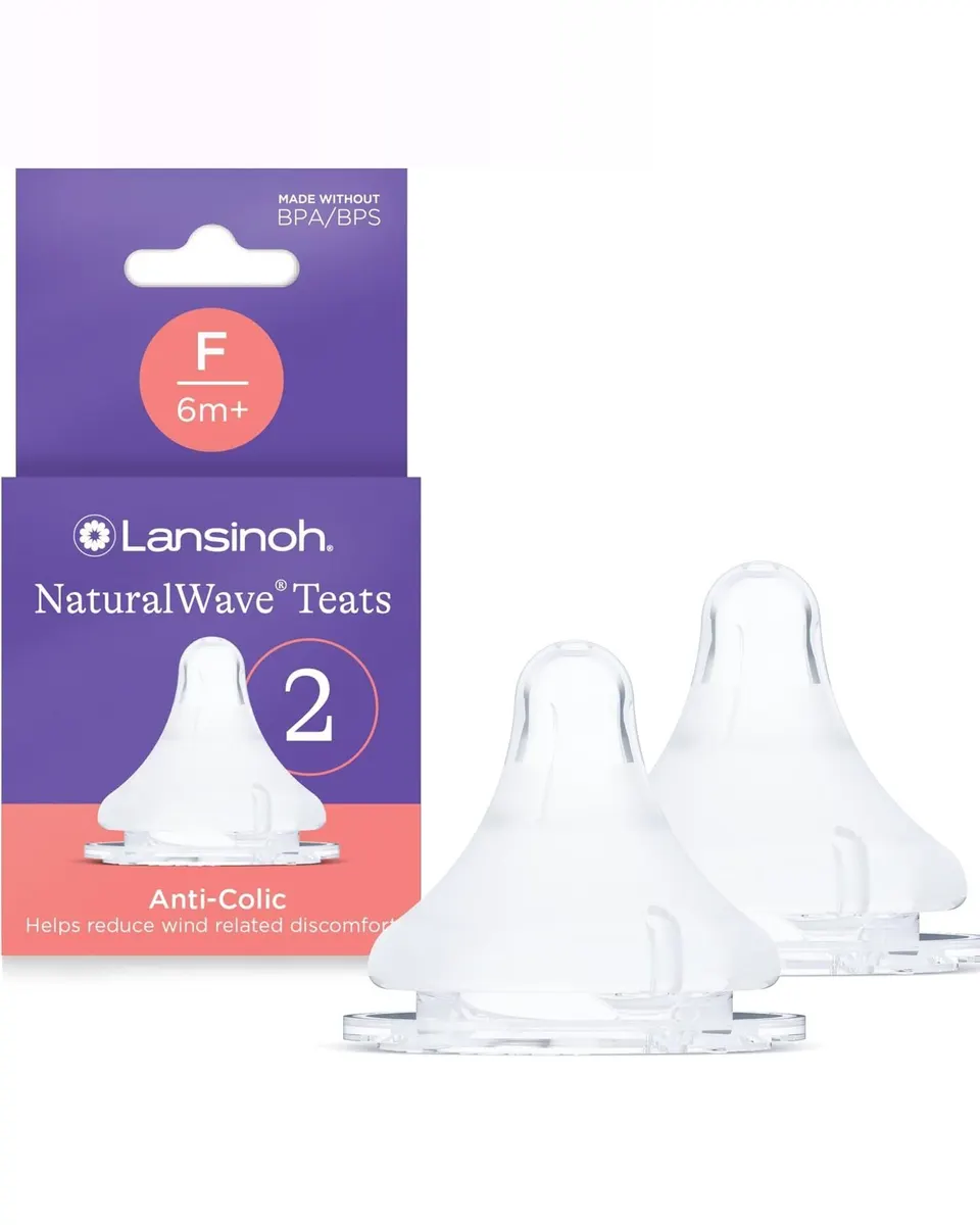 Lansinoh teats fast flow, 6m+