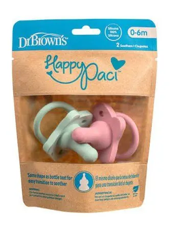 Dr Browns Happy Paci, 0 – 6m