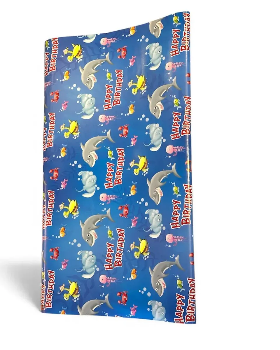 Simon Elvin Giftwrap Sealife Full Colour Print