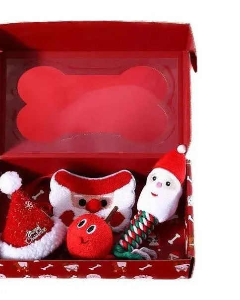 Pibi Christmas Pet Teething Toy 30.5X6.5X17Cm RAge- 3 Years & Above