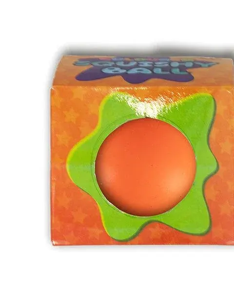 Hoot Squishy Ball 8Cm Assorted Colours Cdu Age-3 Years & Above