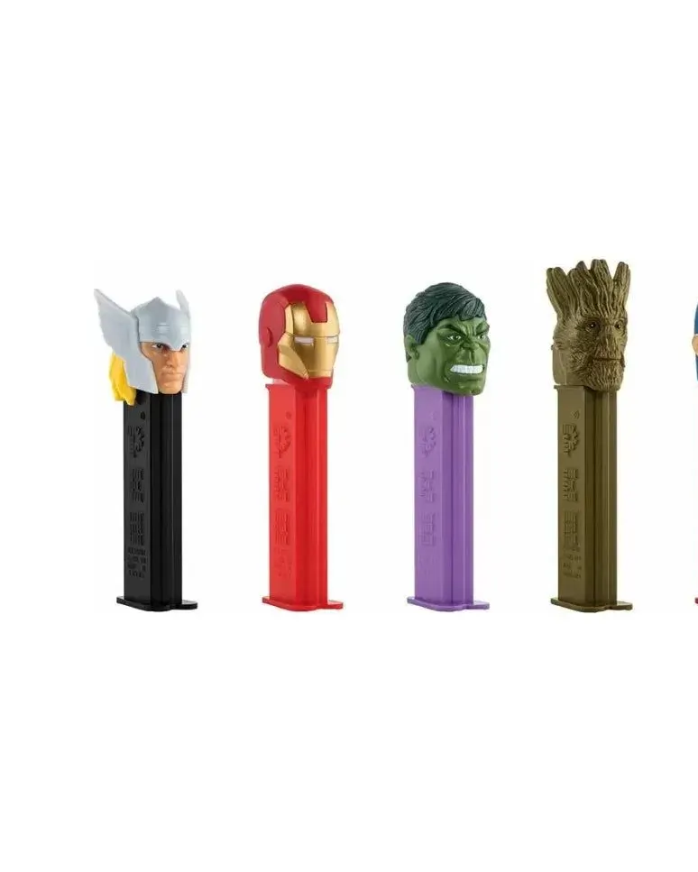 Pez Impulse 1+2 Marvel 17g