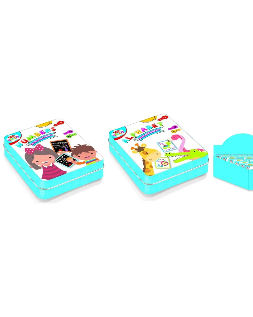 Pibi Kids Create Numbers & Alphabet 26 Flash Cards Age-18 Months & Above
