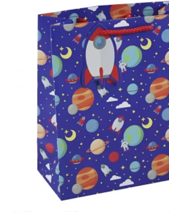 Eurowrap Space Man Large Gift Bag