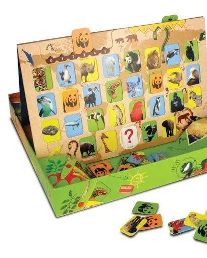WWF Wild Guess Who Kids Board Game Age- 3 Years & Above