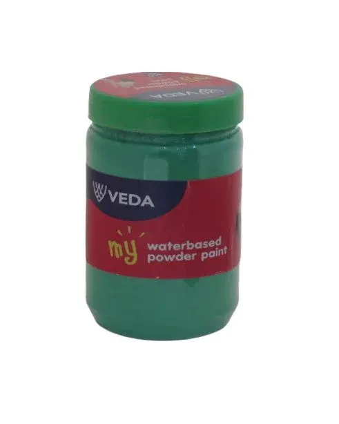 Veda Powder Paint Green 350 Grams Age- 6 Years & Above