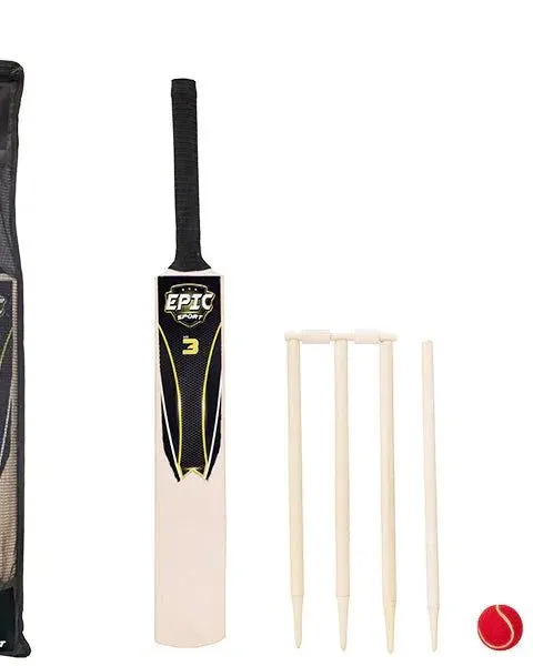 Pibi Epic Sport Size 3 Kids Cricket Set 7Pc Age-4 Years & Above
