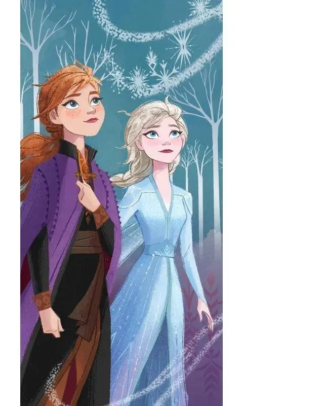 Frozen Kids Microfibre Towel 70 x 140 cm Age- 3 Years & Above