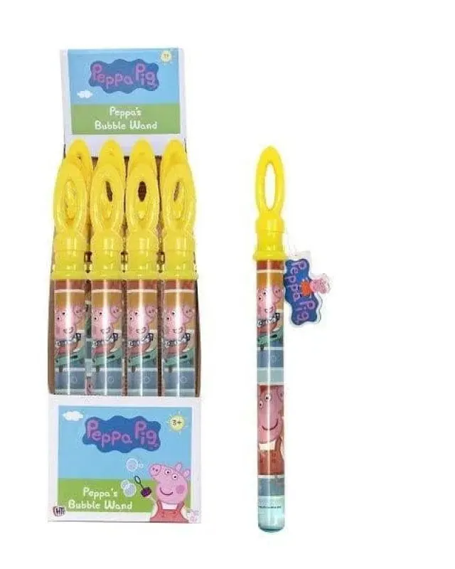 Peppa Pig Bubble Wand Stick, Outdoor Fun