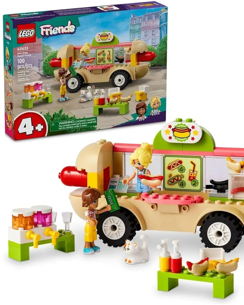 Lego Hot Dog Food Truck Building Blocks Multicolor Age- 6 Years & Above