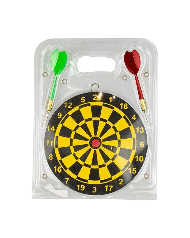 Gifts & Gadgets Small Dart Board Set 14.5 cm Age- 3 Years & Above