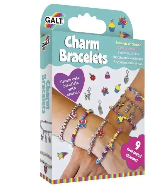 Galt Charm Bracelets Activity Kit Age- 6 Years & Above